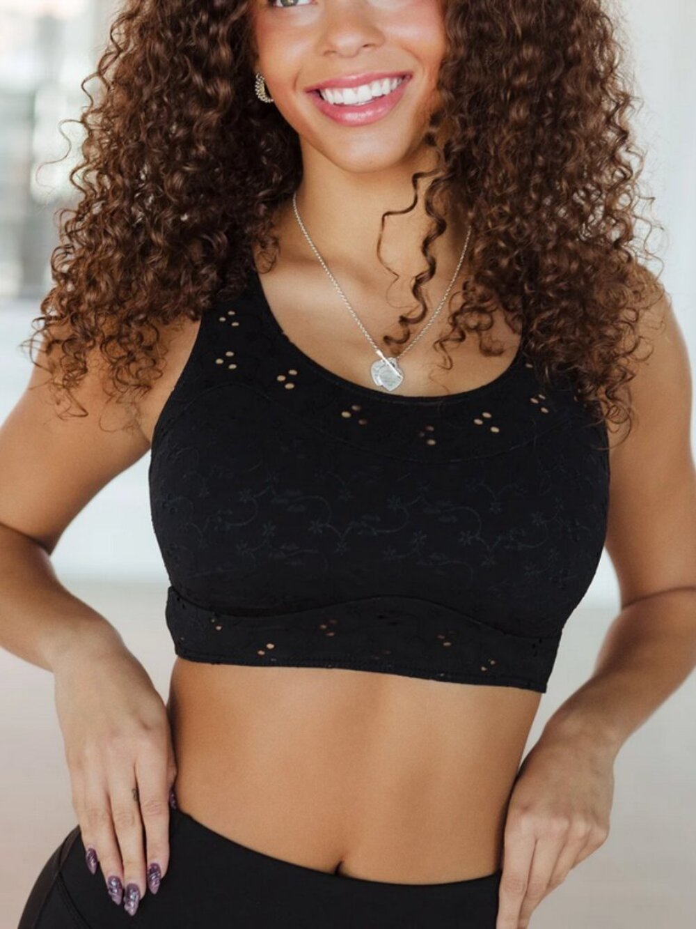 Five the Label Inhale Eyelet Bra - Adult Small